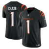 jamarr chase cincinnati bengals nike vapor fuse limited jersey black clowdercats fcocx.jpg