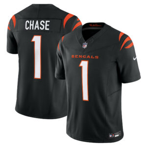 jamarr chase cincinnati bengals nike vapor fuse limited jersey black clowdercats fcocx.jpg