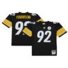 james harrison pittsburgh steelers mitchell ness legacy replica jersey black clowdercats s4qot.jpg