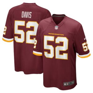 jamin davis washington football team nike game jersey burgundy clowdercats glxdy.jpg