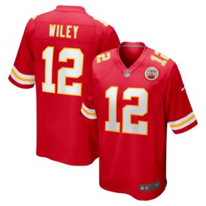 jared wiley kansas city chiefs nike game jersey red clowdercats qjijz.jpg