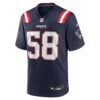 jared wilson new england patriots nike team game jersey navy clowdercats pbsxk.jpg