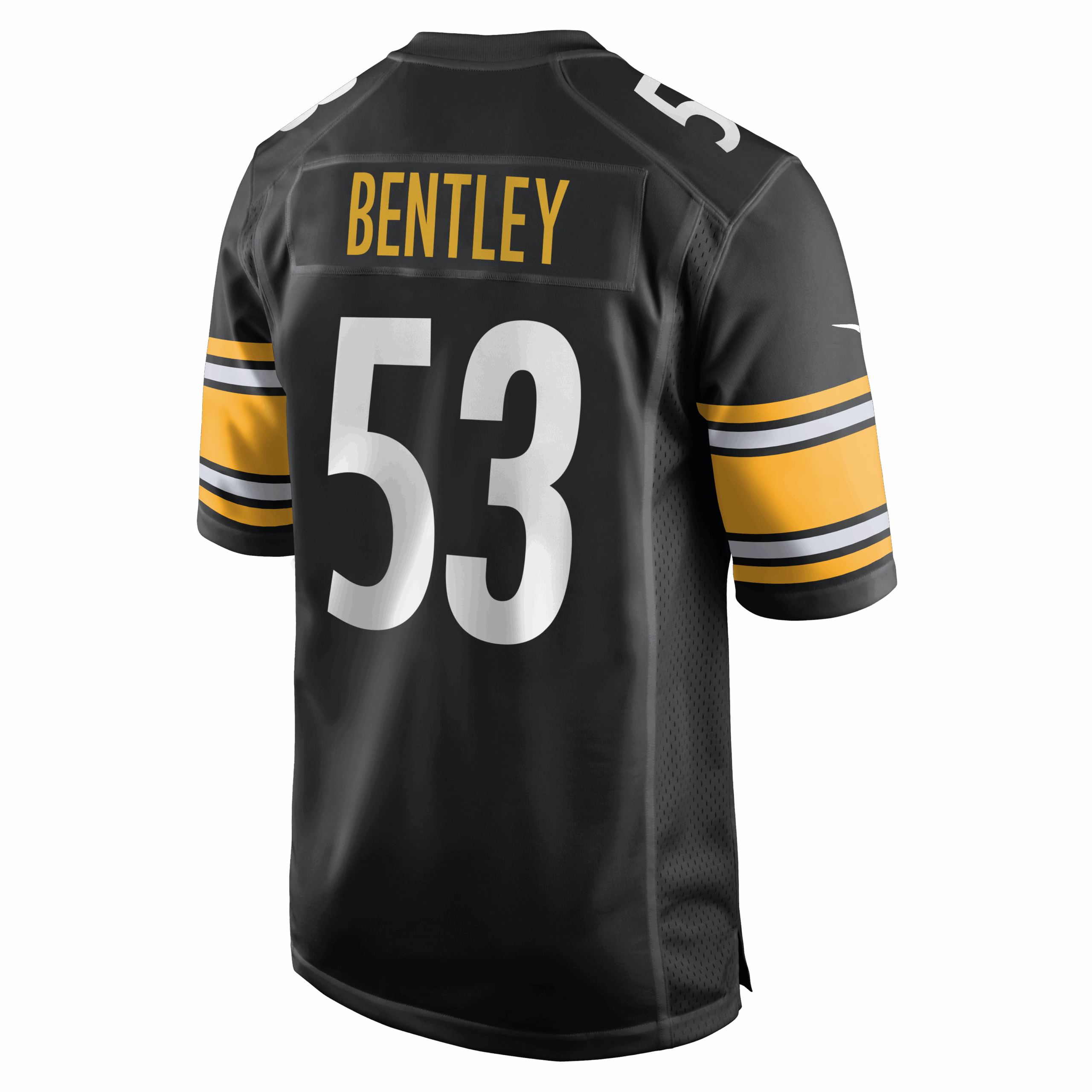 jawhaun bentley pittsburgh steelers nike team game jersey black clowdercats wh1bm.png