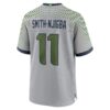 jaxon smith njigba seattle seahawks nike 2025 rivalries collection game jersey wolf gray clowdercats dbnfh.jpg