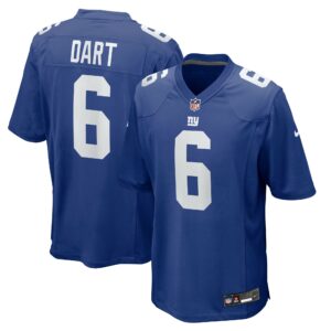 jaxson dart new york giants nike 2025 nfl draft first round pick game jersey royal clowdercats a4sqh.jpg