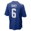 jaxson dart new york giants nike 2025 nfl draft first round pick game jersey royal clowdercats bi0dz.jpg