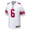 jaxson dart new york giants nike game jersey white clowdercats shwyo.jpg