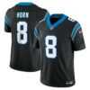 jaycee horn carolina panthers nike vapor fuse limited jersey black clowdercats t5jfd.jpg