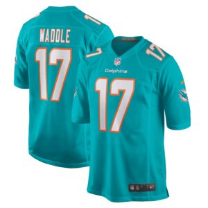 jaylen waddle miami dolphins nike game player jersey aqua clowdercats 9sfzl.jpg