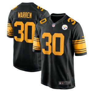 jaylen warren pittsburgh steelers nike alternate game jersey black clowdercats mapnw.jpg