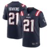 jaylinn hawkins new england patriots nike game jersey navy clowdercats g19i2.jpg