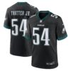 jeremiah trotter jr philadelphia eagles nike alternate game jersey black clowdercats 1o2u6.jpg