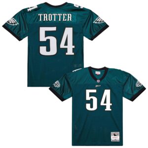 jeremiah trotter philadelphia eagles mitchell ness 2000 legacy throwback replica jersey green clowdercats qx3ai.jpg