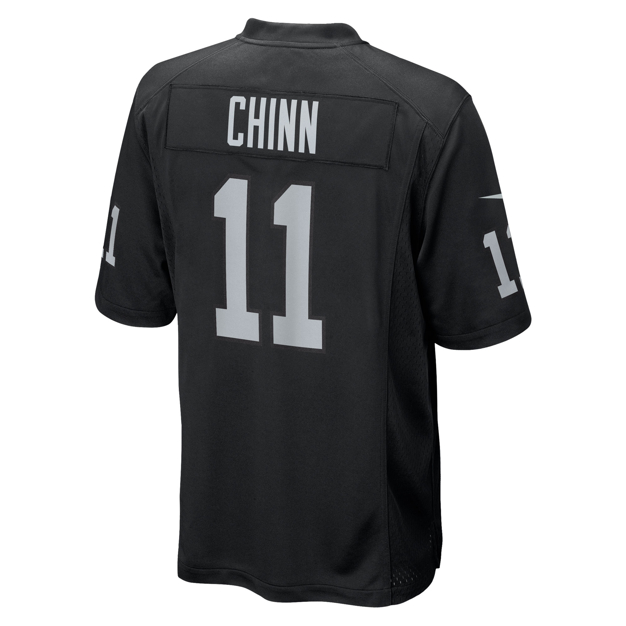 jeremy chinn las vegas raiders nike team game jersey black clowdercats pnfgn.jpg