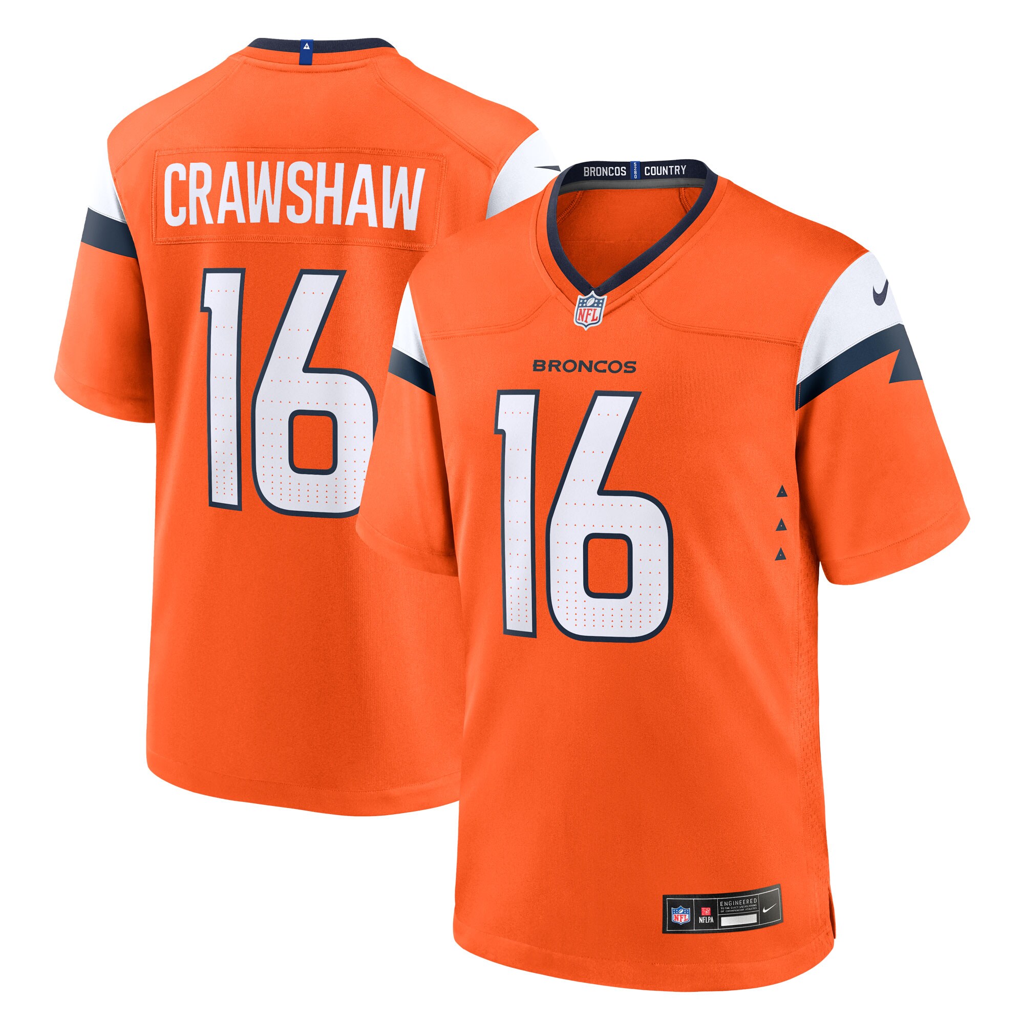 jeremy crawshaw denver broncos nike team game jersey orange clowdercats ejrhh.jpg