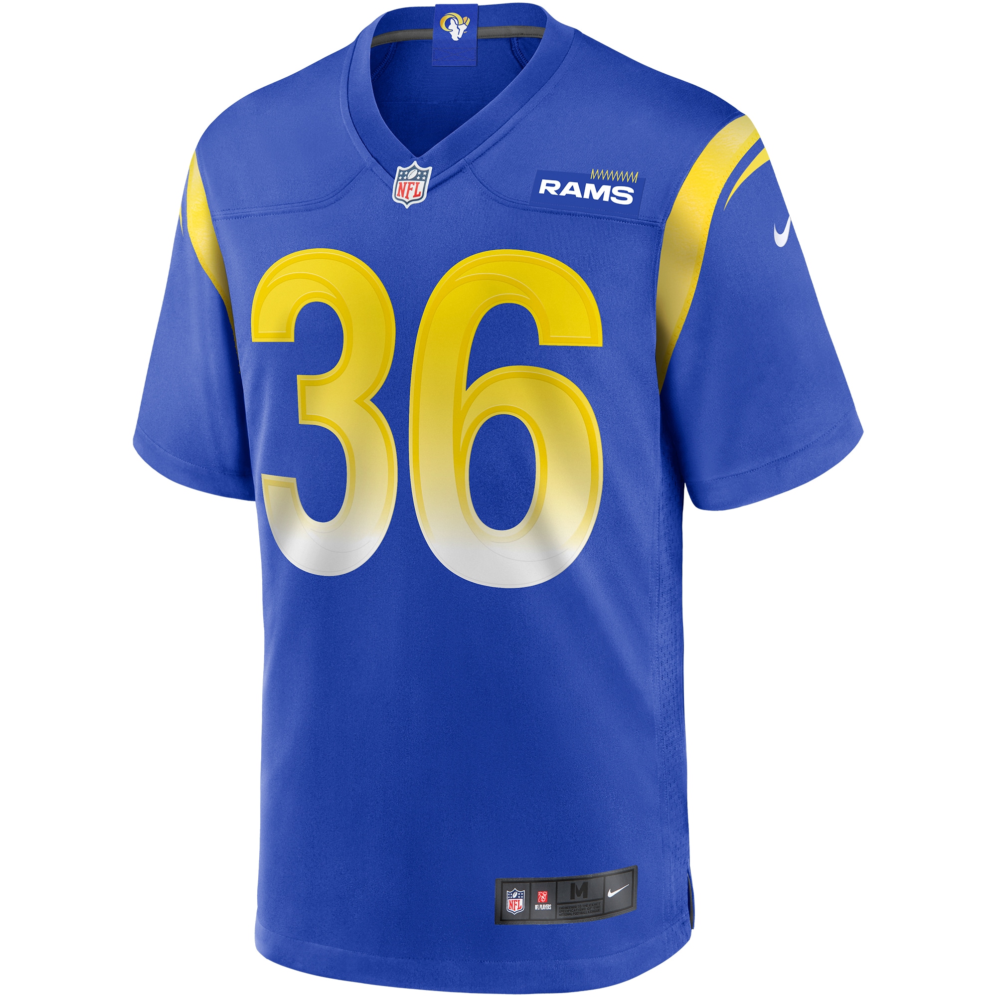 jerome bettis los angeles rams nike game retired player jersey royal clowdercats e8aql.jpg
