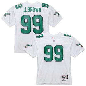 jerome brown philadelphia eagles mitchell ness 1991 authentic throwback retired player jersey white clowdercats sxsm6.jpg