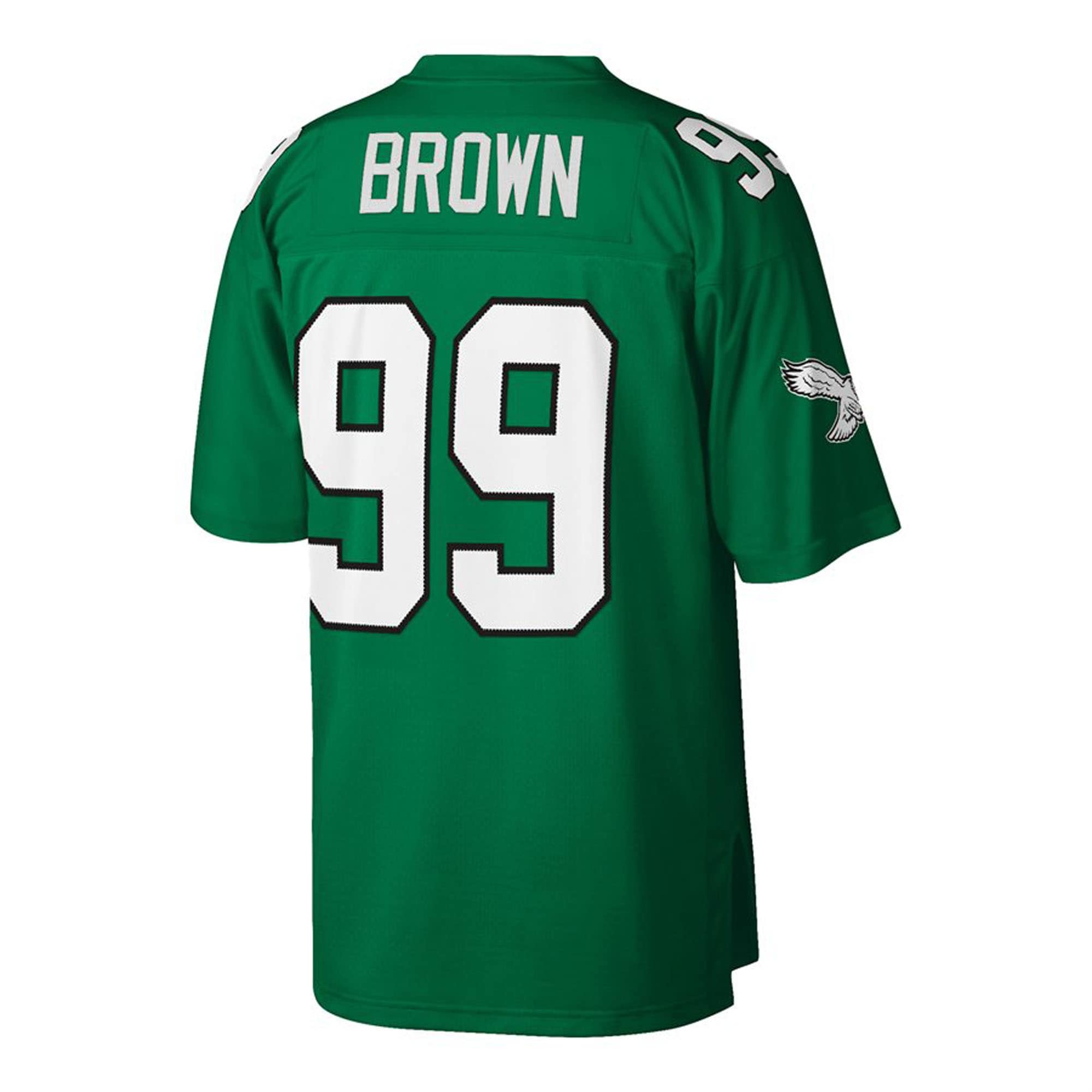jerome brown philadelphia eagles mitchell ness big tall 1990 retired player replica jersey kelly green clowdercats h2qzk.jpg