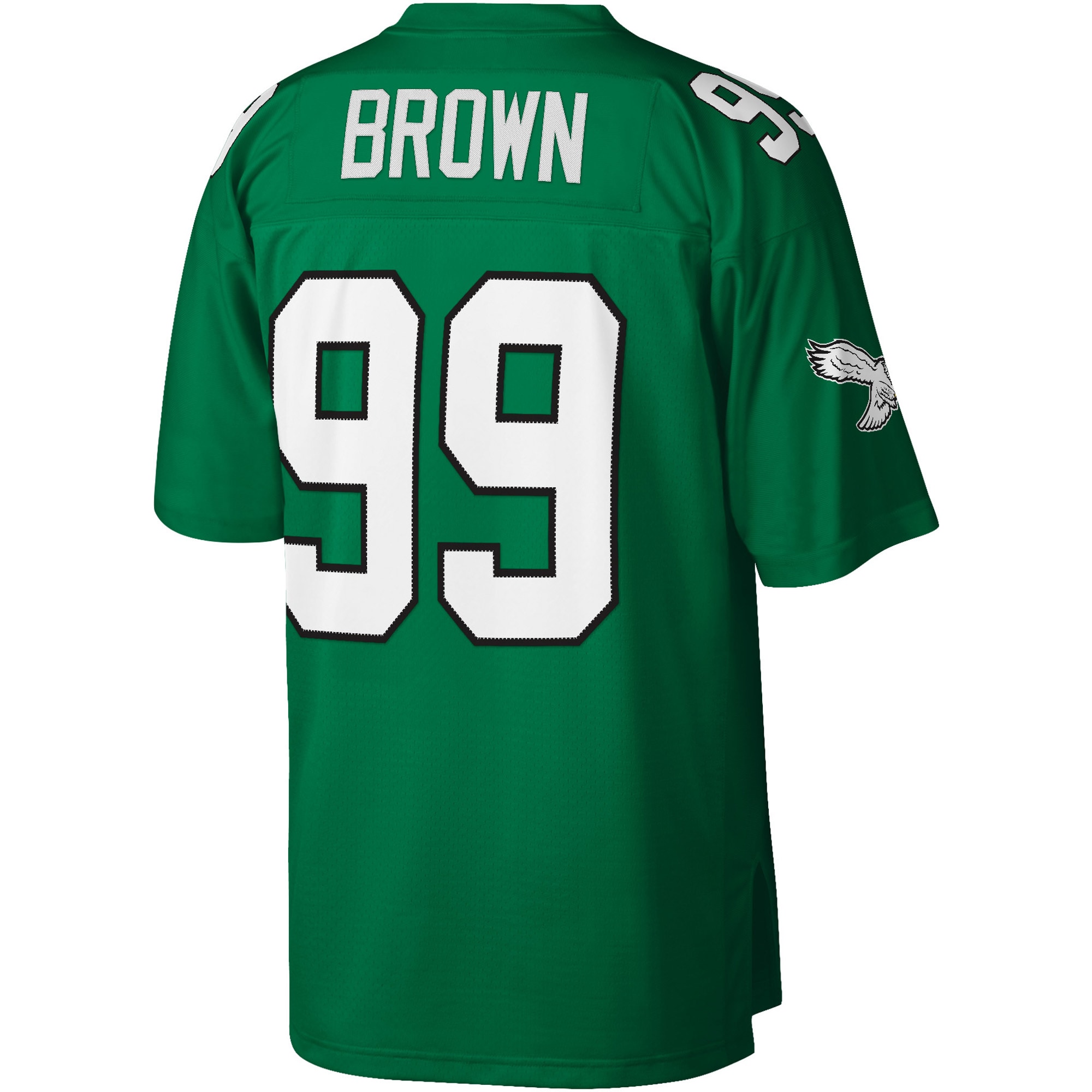 jerome brown philadelphia eagles mitchell ness legacy replica jersey kelly green clowdercats dcrax.jpg