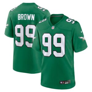jerome brown philadelphia eagles nike retired player alternate game jersey kelly green clowdercats bavgu.jpg