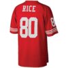 jerry rice san francisco 49ers mitchell ness big tall 1990 retired player replica jersey scarlet clowdercats dgtrz.jpg