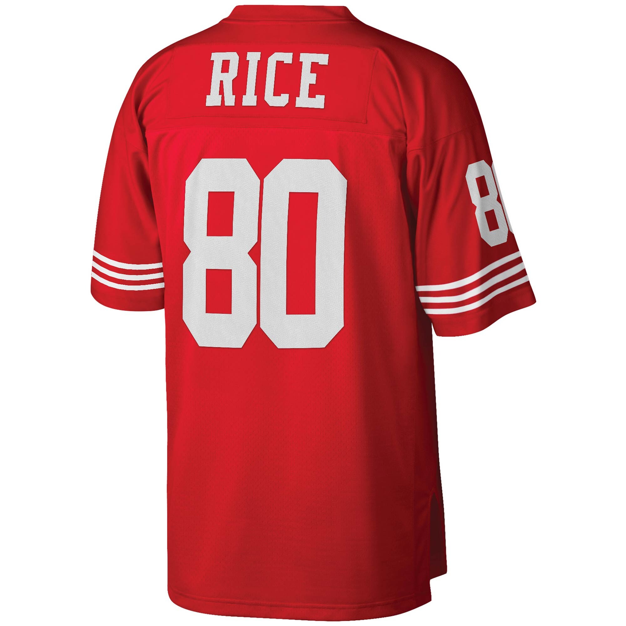 jerry rice san francisco 49ers mitchell ness big tall 1990 retired player replica jersey scarlet clowdercats dgtrz.jpg