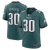 jihaad campbell philadelphia eagles nike 2025 nfl draft first round pick game jersey green clowdercats ccviq.jpg