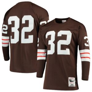 jim brown cleveland browns 1964 mitchell ness authentic throwback retired player jersey brown clowdercats hugib.jpg