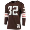 jim brown cleveland browns 1964 mitchell ness authentic throwback retired player jersey brown clowdercats oqdty.jpg