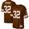 jim brown cleveland browns mitchell ness big tall 1963 retired player replica jersey brown clowdercats hpfjk.jpg