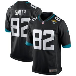 jimmy smith jacksonville jaguars nike retired player alternate game jersey black clowdercats g6oob.jpg