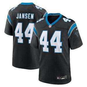 jj jansen carolina panthers nike team game jersey black clowdercats b9h6b.jpg