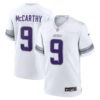 jj mccarthy minnesota vikings nike alternate game player jersey white clowdercats eo2k8.jpg