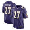 jk dobbins baltimore ravens nike game team jersey purple clowdercats gowib.jpg