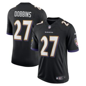 jk dobbins baltimore ravens nike vapor limited jersey black clowdercats gjurx.jpg