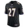 jk dobbins baltimore ravens nike vapor limited jersey black clowdercats szsbt.jpg