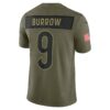 joe burrow cincinnati bengals nike 2025 salute to service limited jersey olive clowdercats fzjaz.jpg
