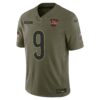 joe burrow cincinnati bengals nike 2025 salute to service limited jersey olive clowdercats zhaoe.jpg