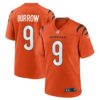 joe burrow cincinnati bengals nike alternate game jersey orange clowdercats yv5ie.jpg