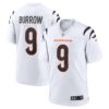 joe burrow cincinnati bengals nike game jersey white clowdercats xkdep.jpg