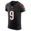 joe burrow cincinnati bengals nike vapor fuse elite jersey black clowdercats t5q4x.jpg