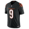 joe burrow cincinnati bengals nike vapor fuse limited jersey black clowdercats 6yvyl.jpg