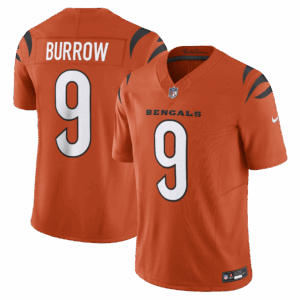 joe burrow cincinnati bengals nike vapor fuse limited jersey orange clowdercats b6ysj.png