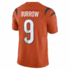 joe burrow cincinnati bengals nike vapor fuse limited jersey orange clowdercats w9nxm.png