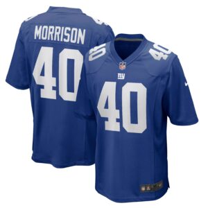 joe morrison new york giants nike retired player jersey royal clowdercats ffjob.jpg