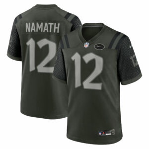 joe namath new york jets nike 2025 rivalries collection retired player game jersey gotham green clowdercats iiry9.jpg