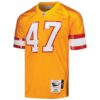 john lynch tampa bay buccaneers 1993 mitchell ness authentic throwback retired player jersey orange clowdercats qk5so.jpg