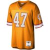 john lynch tampa bay buccaneers mitchell ness big tall 1995 legacy retired player jersey orange clowdercats jqlcw.jpg