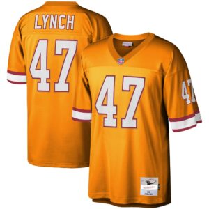 john lynch tampa bay buccaneers mitchell ness legacy replica jersey orange clowdercats gofty.jpg