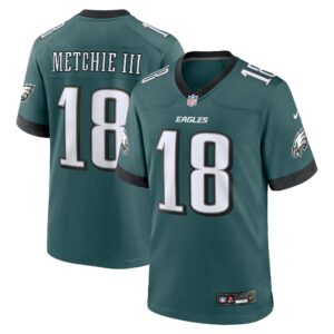 john metchie iii philadelphia eagles nike team game jersey midnight green clowdercats 3x6jn.jpg